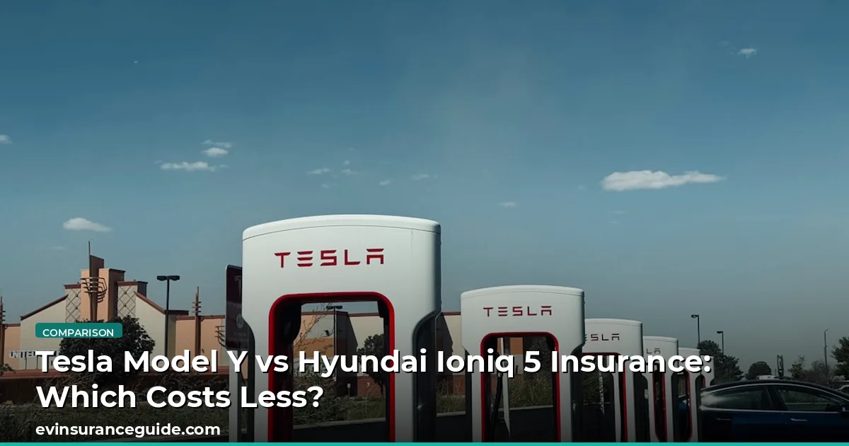 Tesla Model Y vs Hyundai Ioniq 5 Insurance: Which Costs Less?
