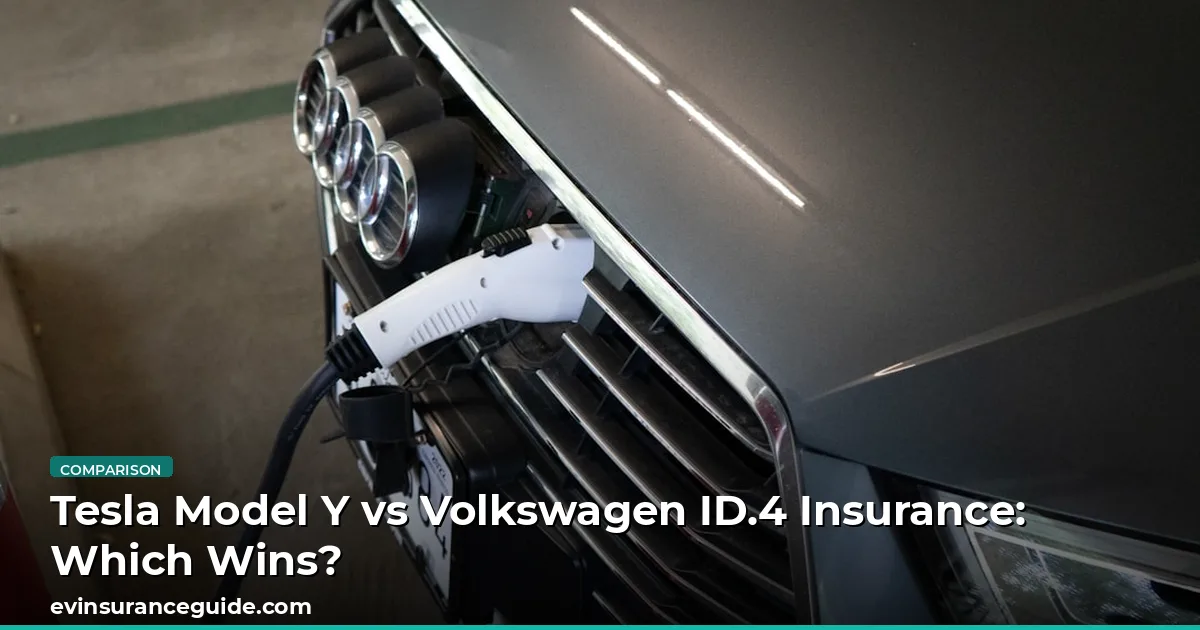 Tesla Model Y vs Volkswagen ID.4 Insurance: Which Wins?