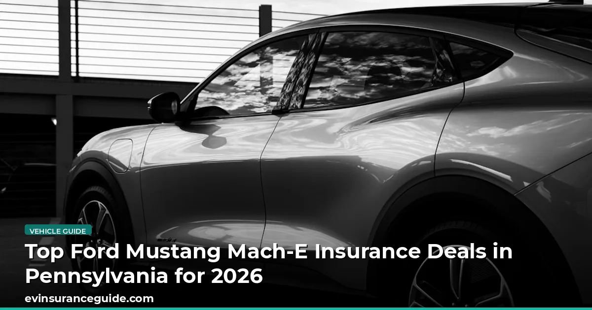 Top Ford Mustang Mach-E Insurance Deals in Pennsylvania for 2026