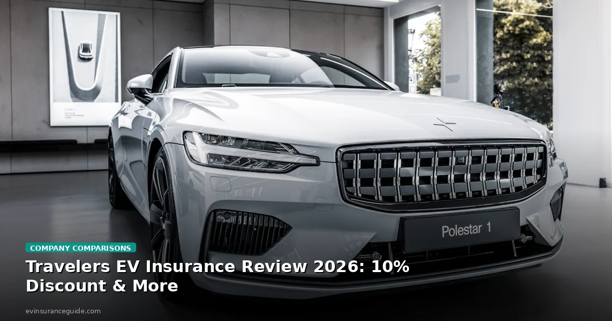 Travelers EV Insurance Review 2026: 10% Discount & More