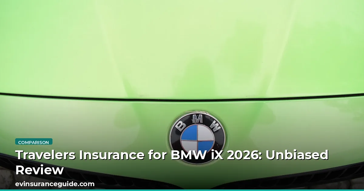 Travelers Insurance for BMW iX 2026: Unbiased Review