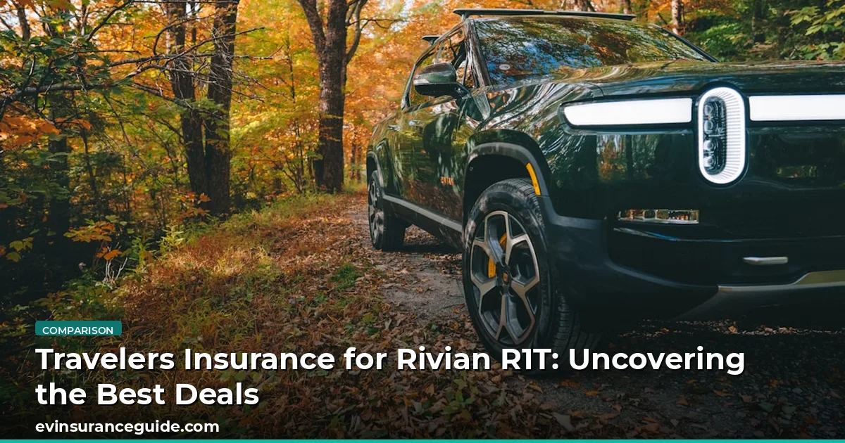 Travelers Insurance for Rivian R1T: Uncovering the Best Deals