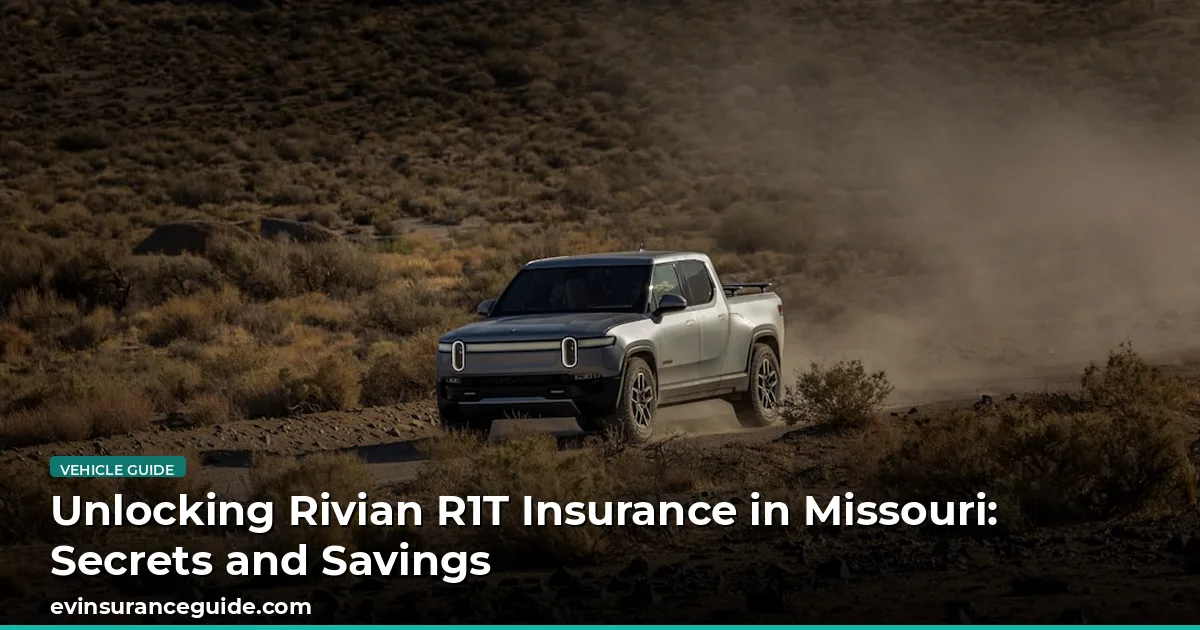 Unlocking Rivian R1T Insurance in Missouri: Secrets and Savings