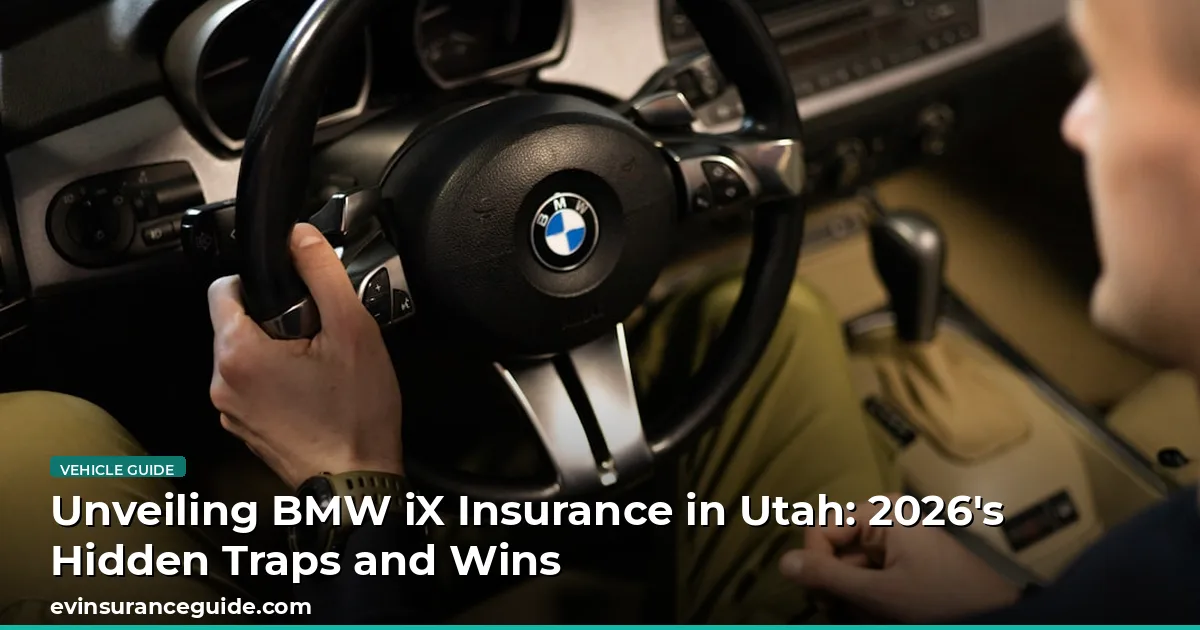 Unveiling BMW iX Insurance in Utah: 2026's Hidden Traps and Wins