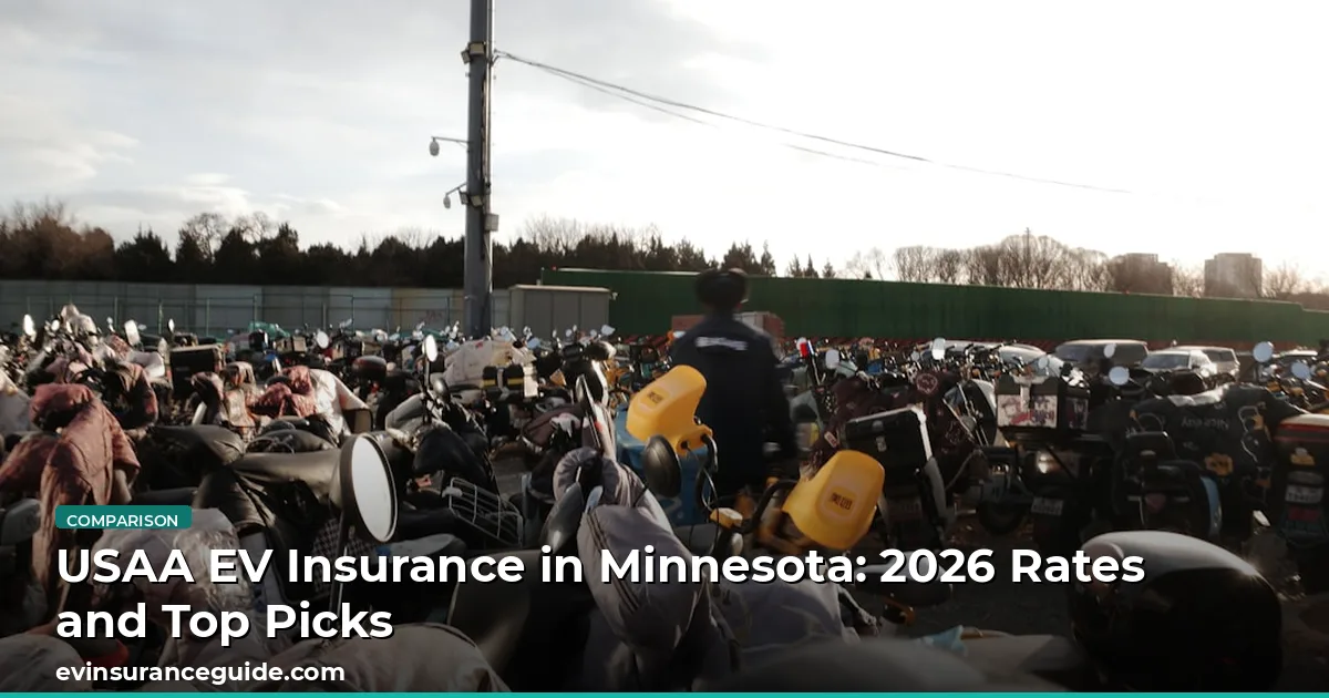 USAA EV Insurance in Minnesota: 2026 Rates and Top Picks
