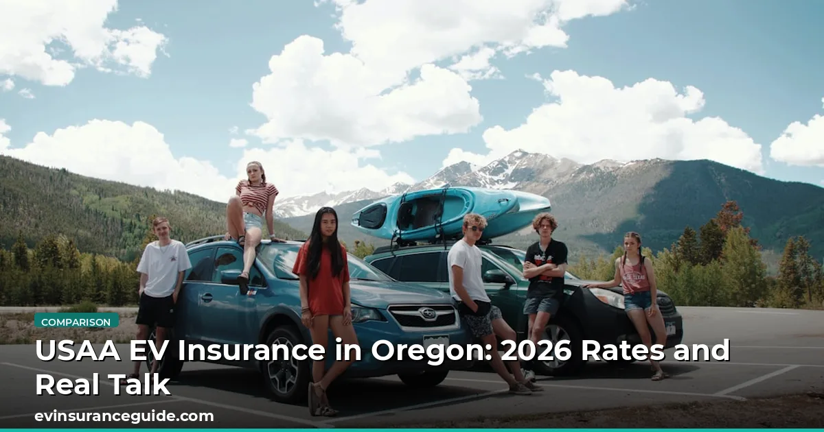 USAA EV Insurance in Oregon: 2026 Rates and Real Talk