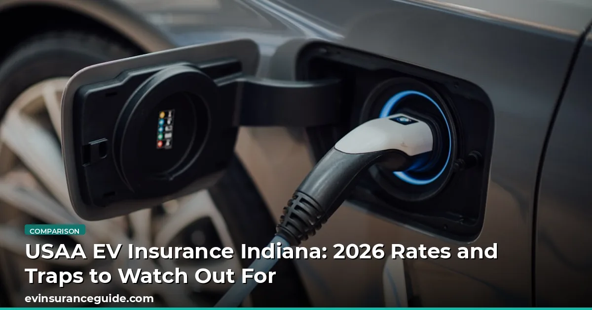 USAA EV Insurance Indiana: 2026 Rates and Traps to Watch Out For