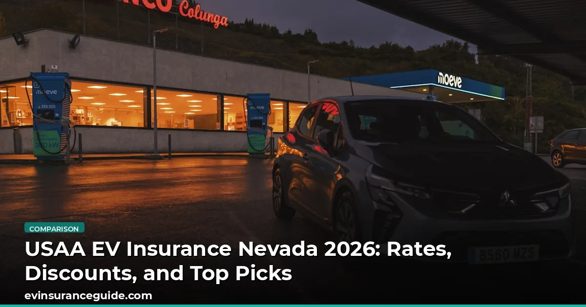 USAA EV Insurance Nevada 2026: Rates, Discounts, and Top Picks