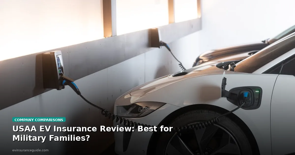USAA EV Insurance Review: Best for Military Families?