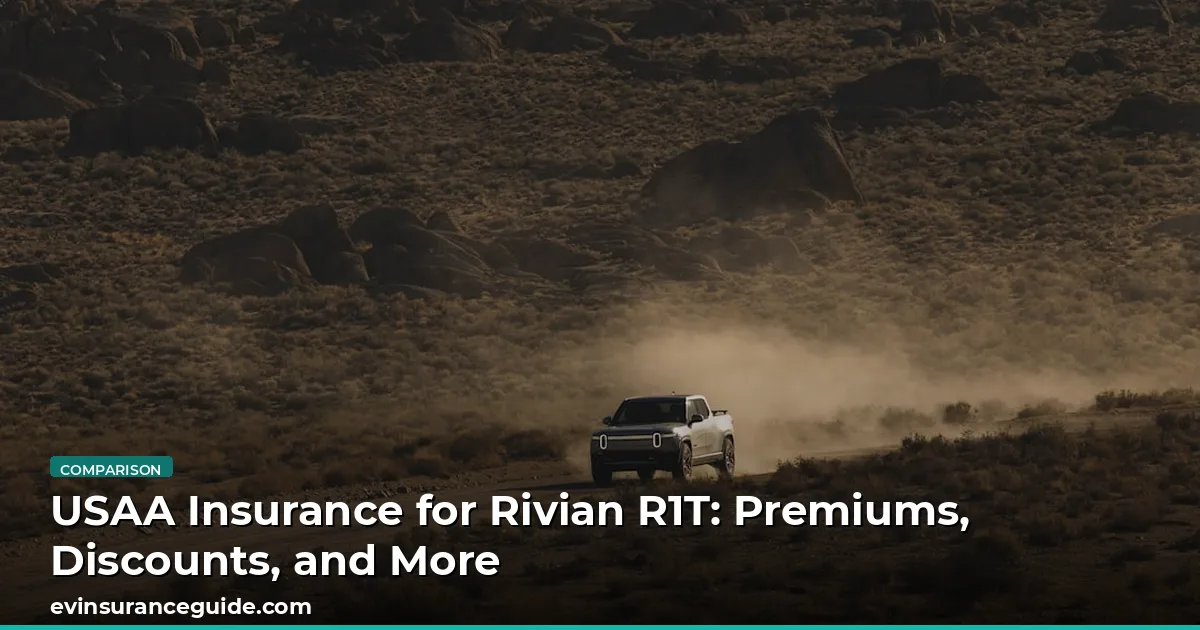 USAA Insurance for Rivian R1T: Premiums, Discounts, and More