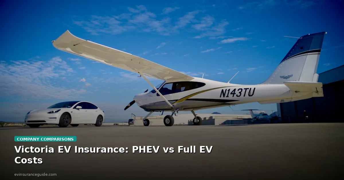 Victoria EV Insurance: PHEV vs Full EV Costs