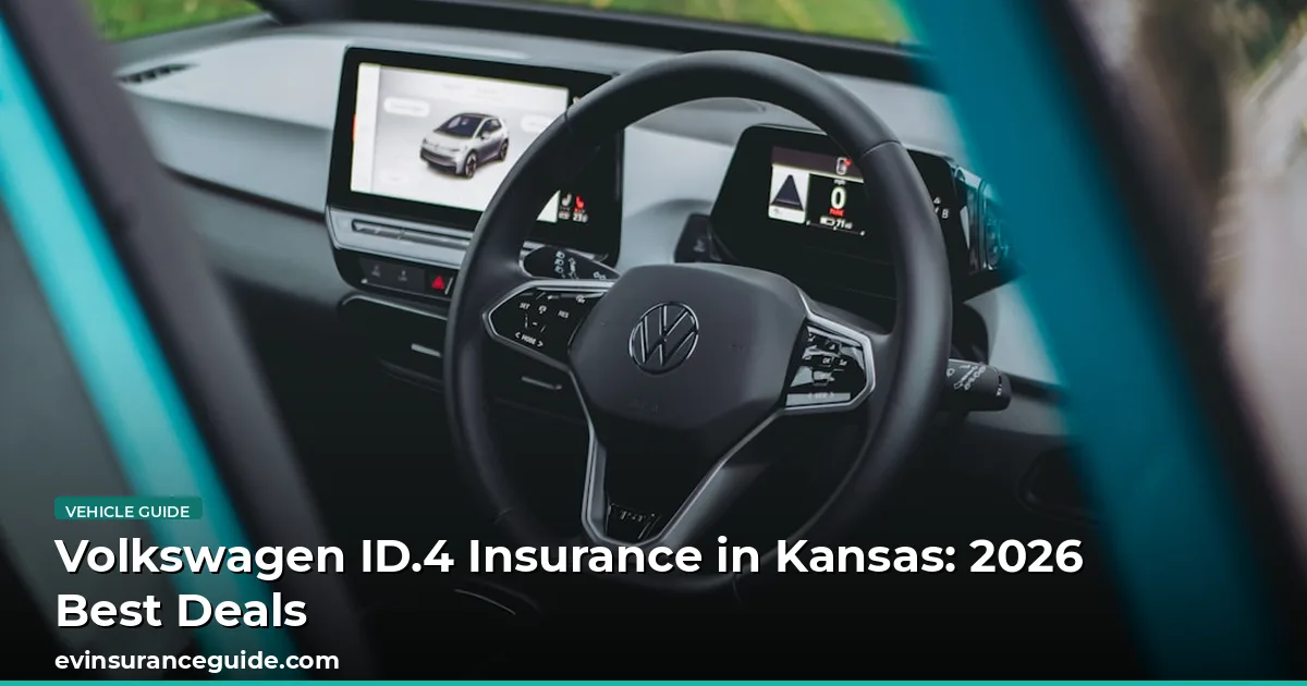 Volkswagen ID.4 Insurance in Kansas: 2026 Best Deals