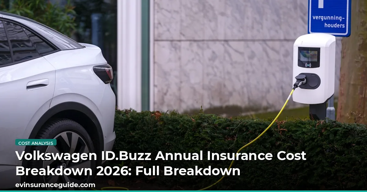 Volkswagen ID.Buzz Annual Insurance Cost Breakdown 2026: Full Breakdown