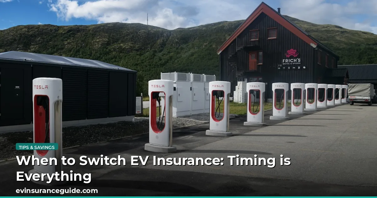 When to Switch EV Insurance: Timing is Everything