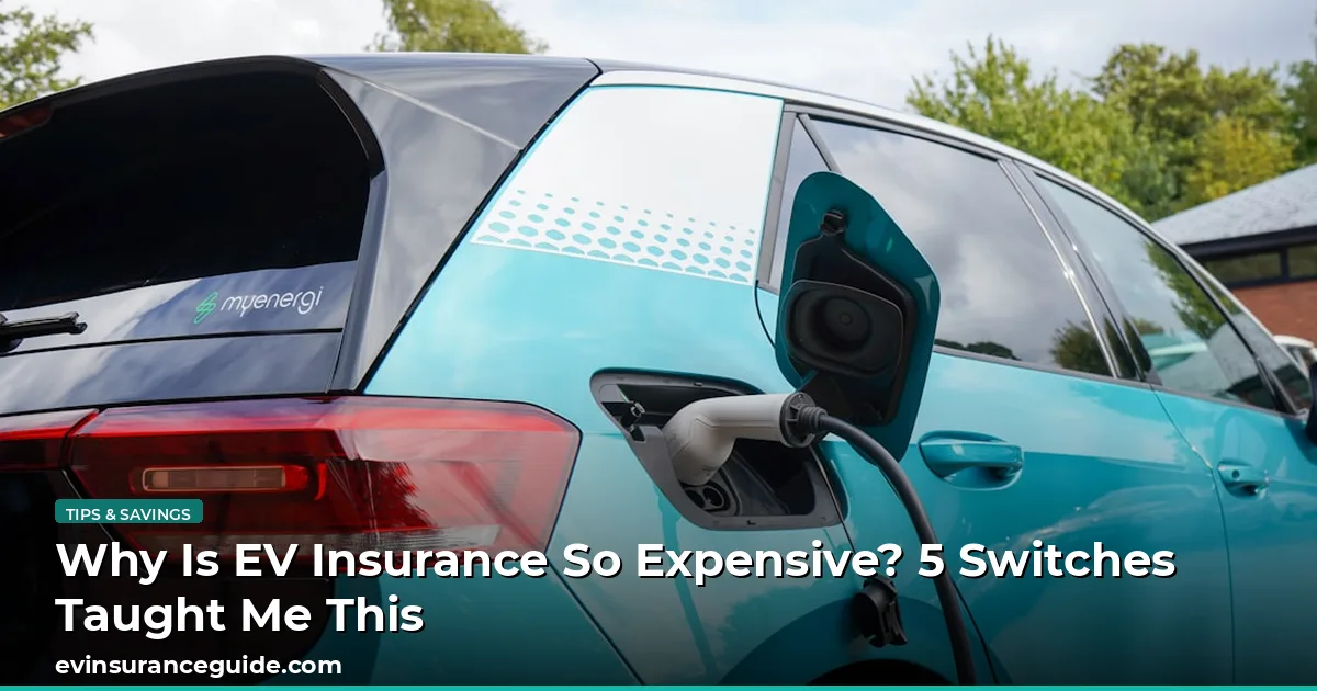 Why Is EV Insurance So Expensive? 5 Switches Taught Me This