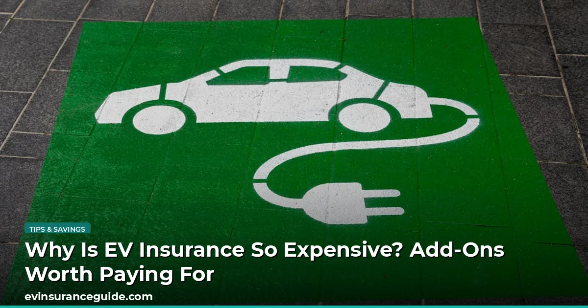 Why Is EV Insurance So Expensive? Add-Ons Worth Paying For