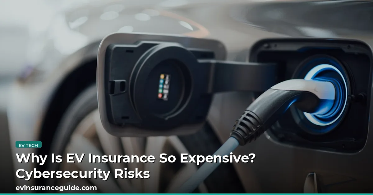 Why Is EV Insurance So Expensive? Cybersecurity Risks