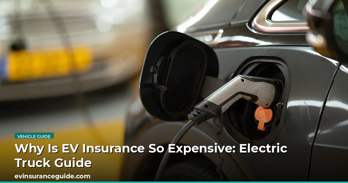 Why Is EV Insurance So Expensive: Electric Truck Guide