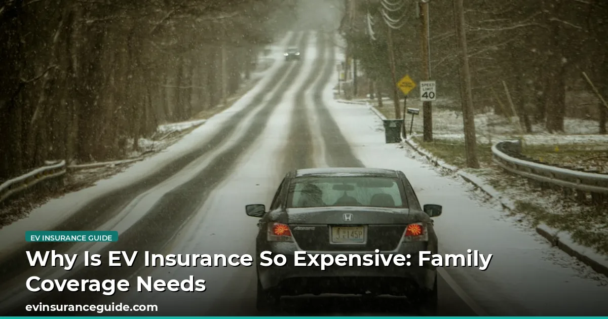 Why Is EV Insurance So Expensive: Family Coverage Needs