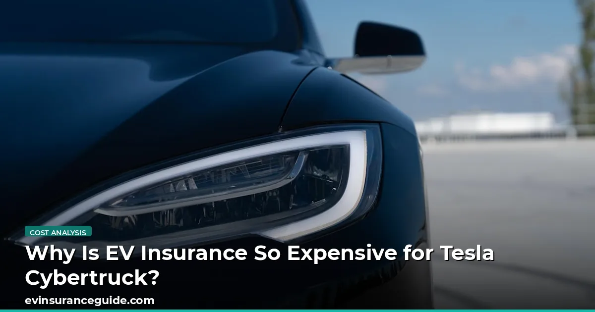 Why Is EV Insurance So Expensive for Tesla Cybertruck?