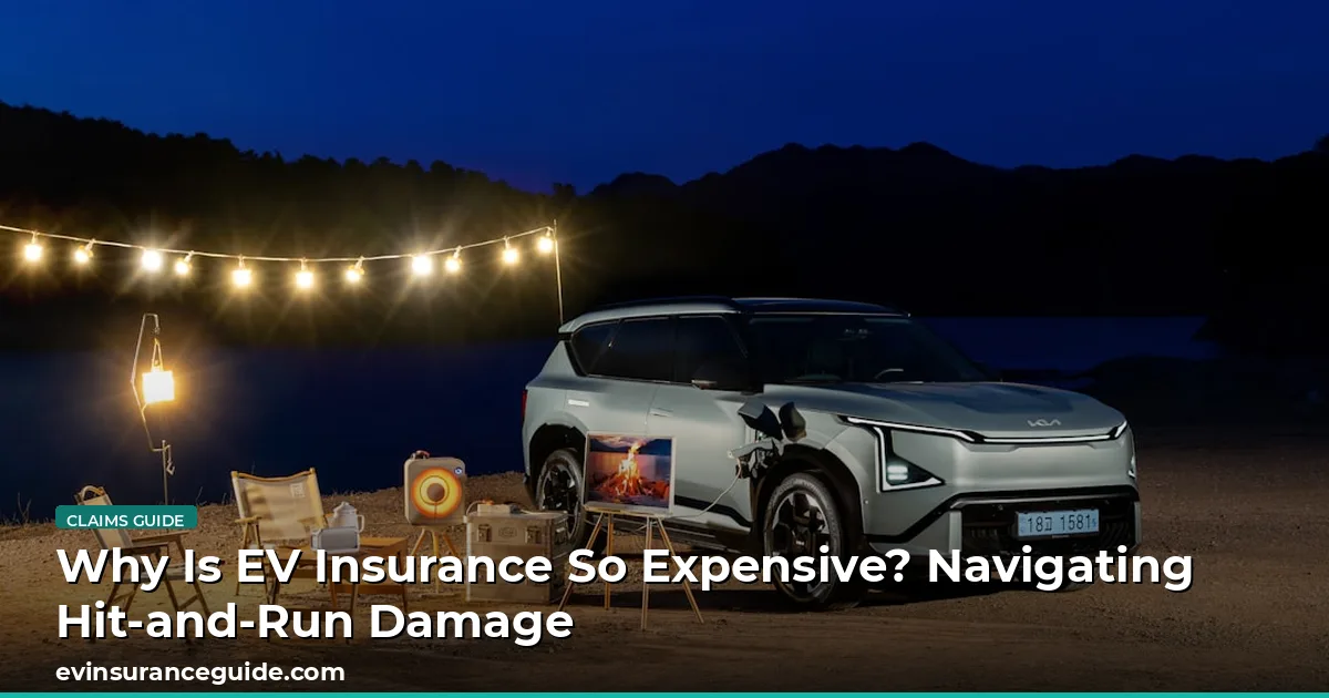 Why Is EV Insurance So Expensive? Navigating Hit-and-Run Damage