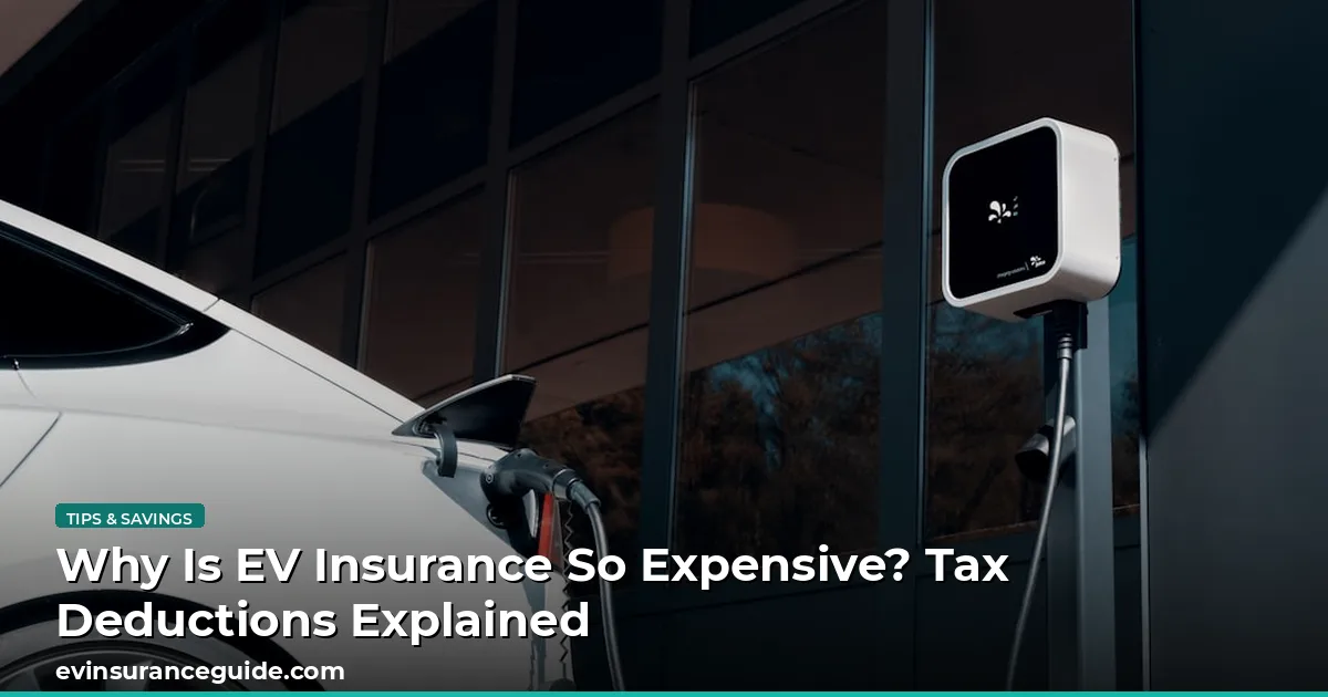Why Is EV Insurance So Expensive? Tax Deductions Explained
