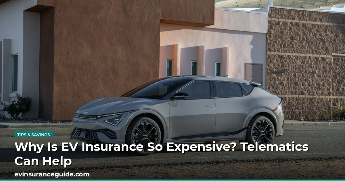 Why Is EV Insurance So Expensive? Telematics Can Help