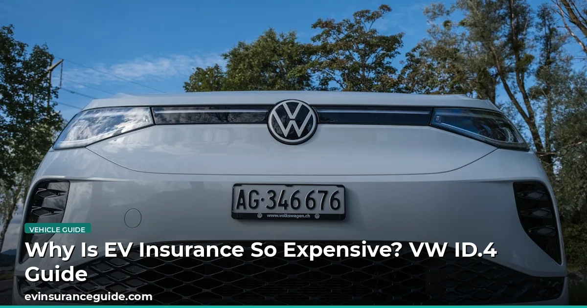 Why Is EV Insurance So Expensive? VW ID.4 Guide