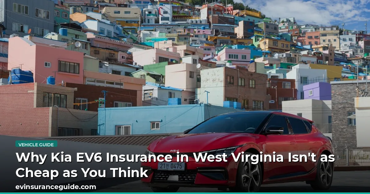 Why Kia EV6 Insurance in West Virginia Isn't as Cheap as You Think