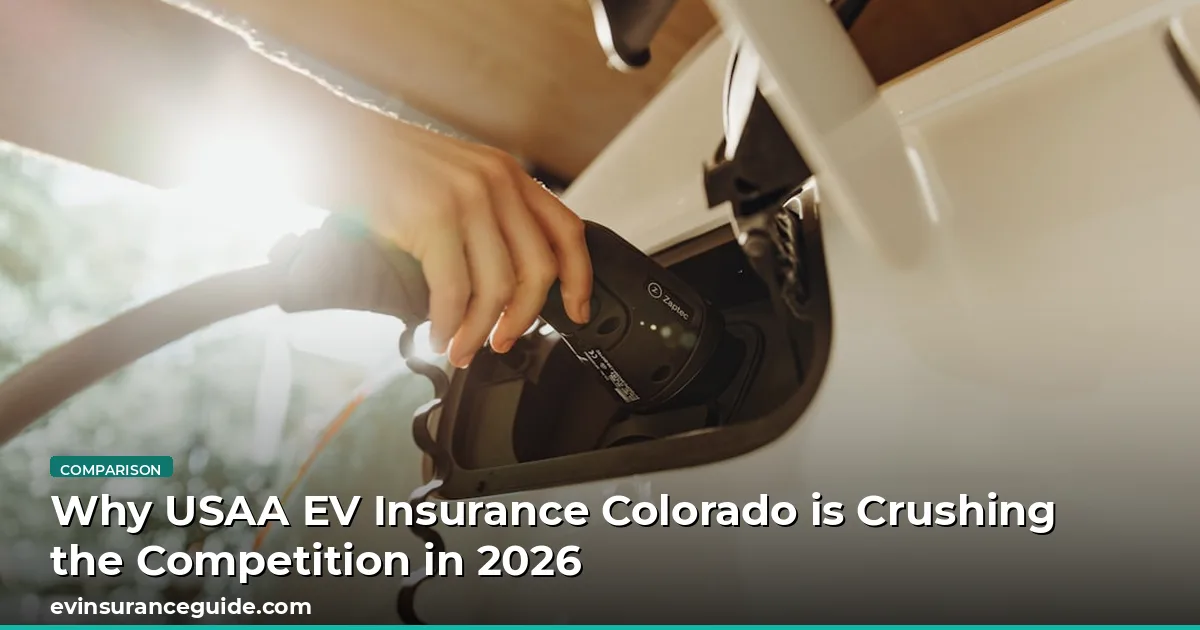 Why USAA EV Insurance Colorado is Crushing the Competition in 2026