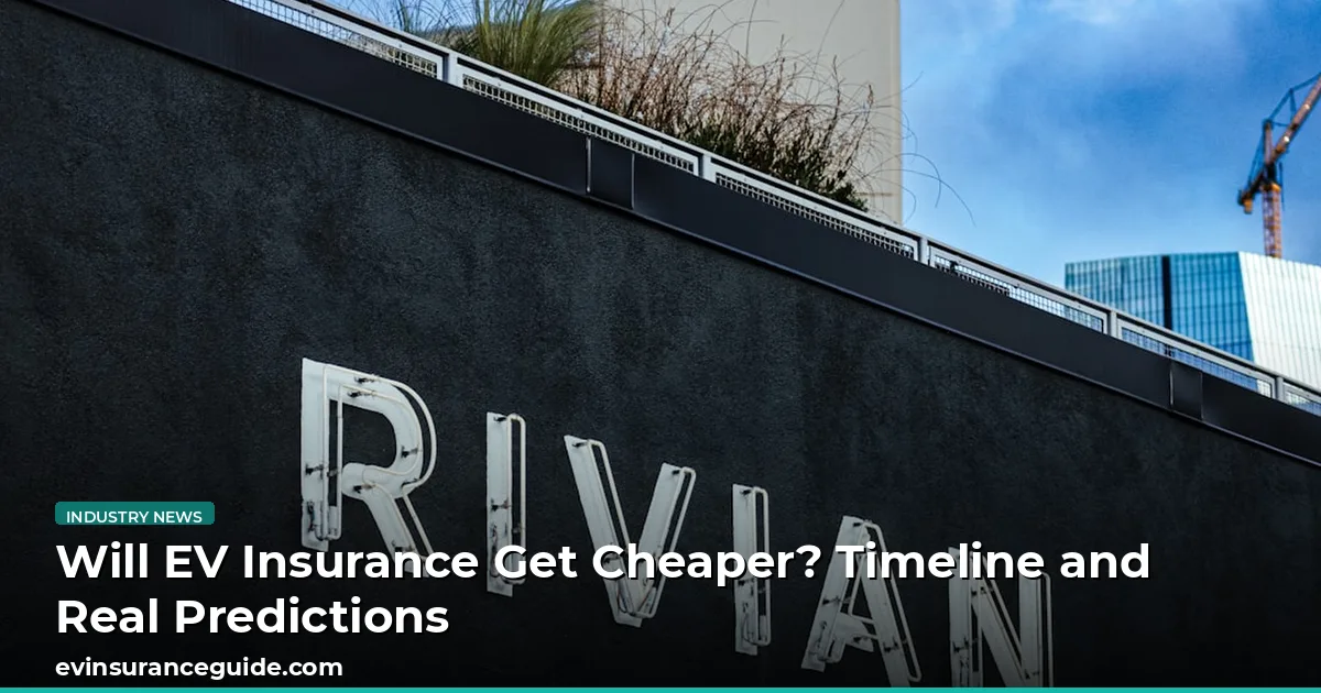 Will EV Insurance Get Cheaper? Timeline and Real Predictions