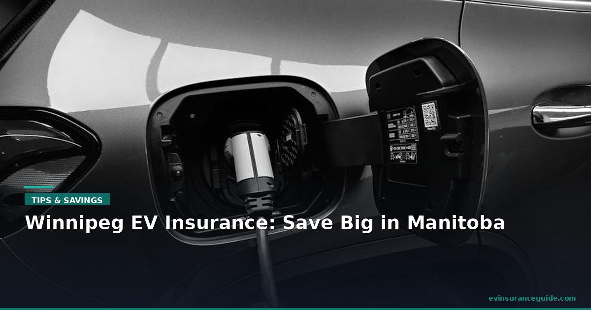 Winnipeg EV Insurance: Save Big in Manitoba