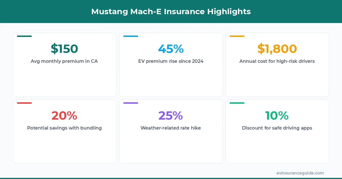 Mustang Mach-E Insurance Highlights