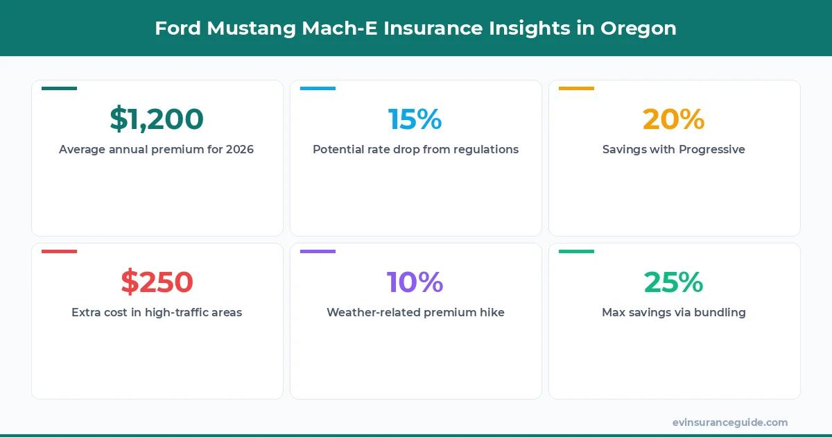 Ford Mustang Mach-E Insurance Insights in Oregon