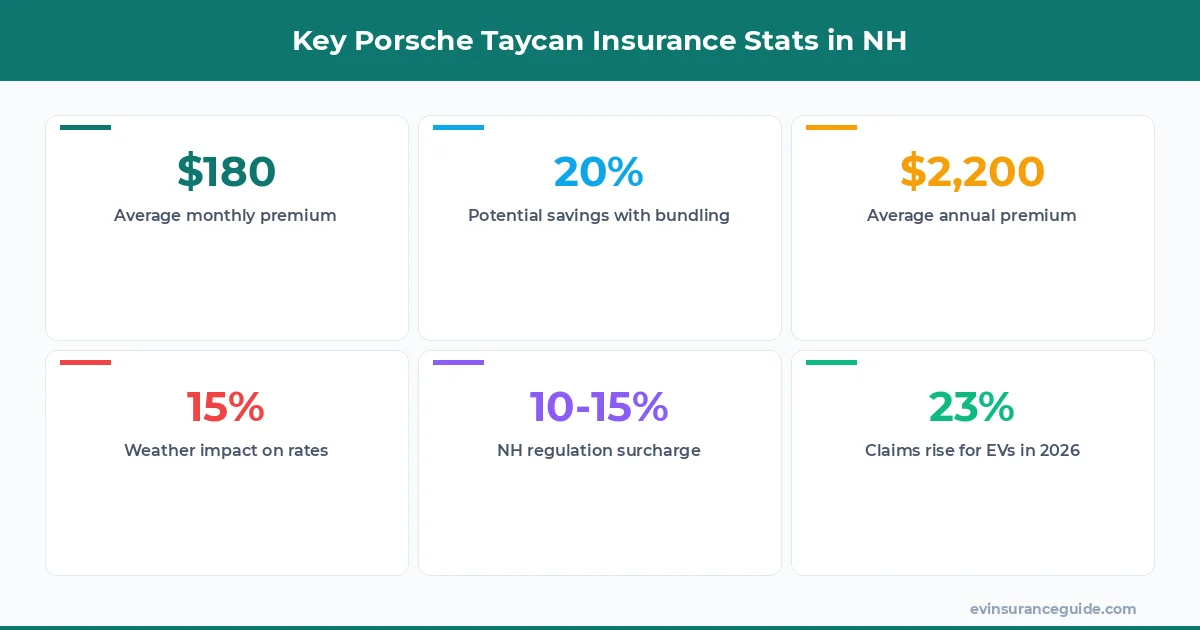 Key Porsche Taycan Insurance Stats in NH