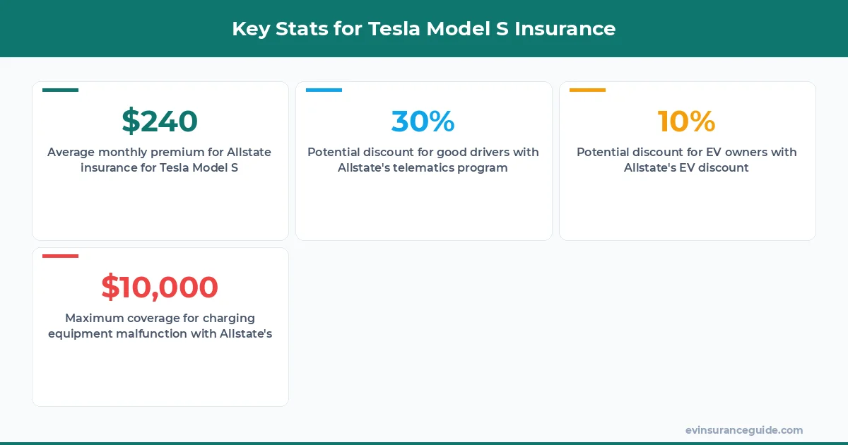 Key Stats for Tesla Model S Insurance
