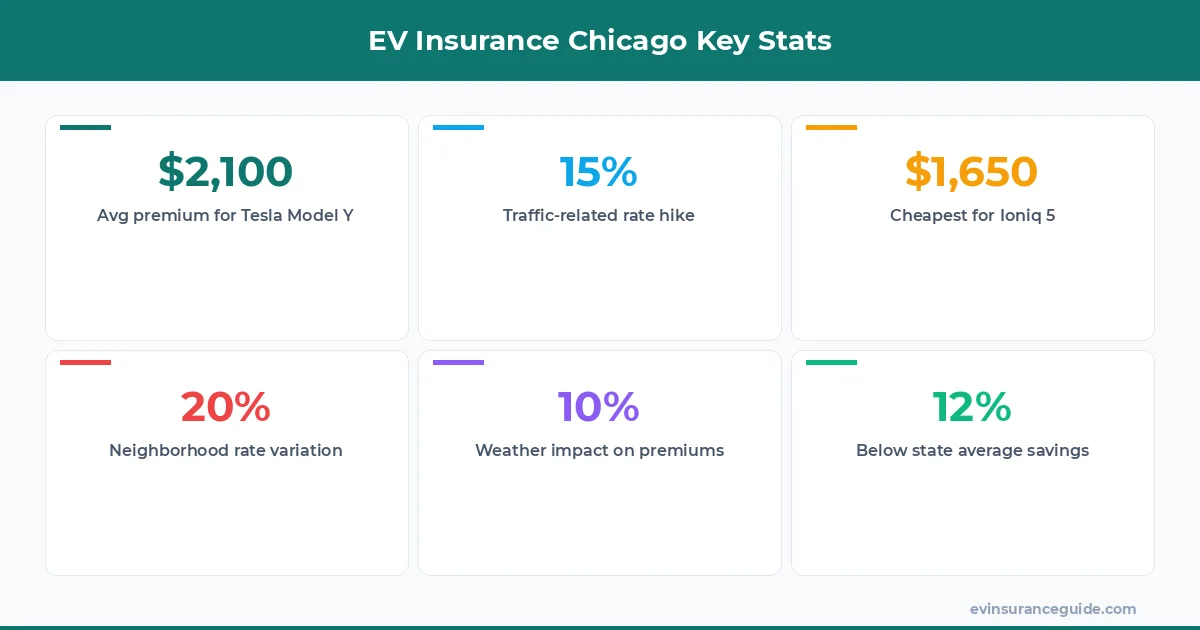 EV Insurance Chicago Key Stats