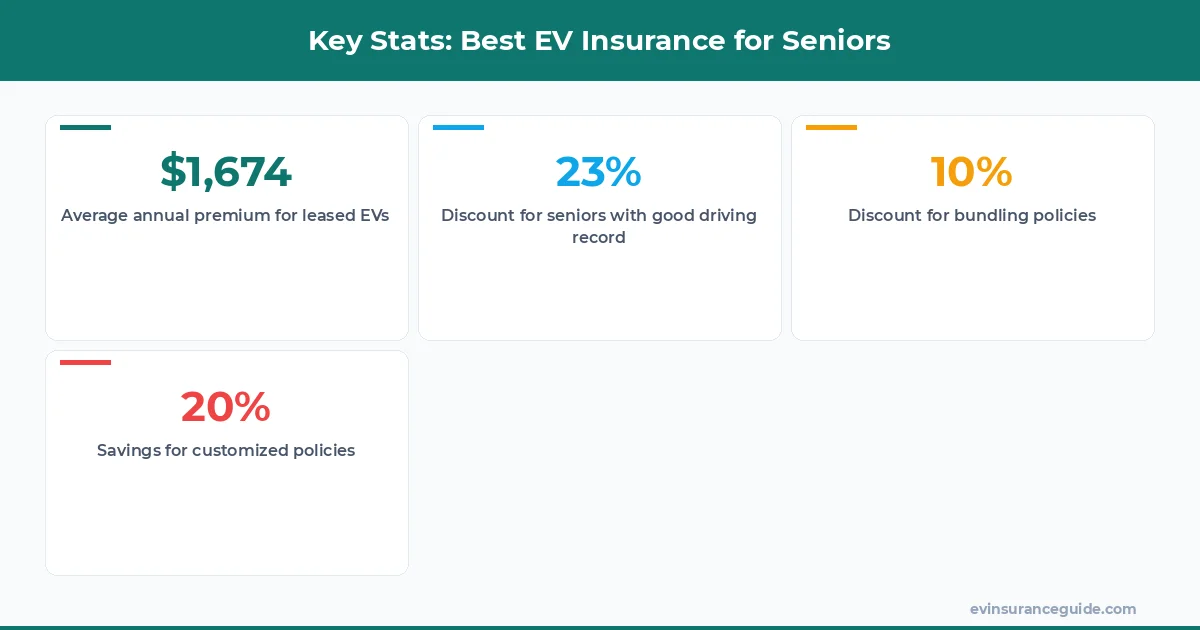 Key Stats: Best EV Insurance for Seniors