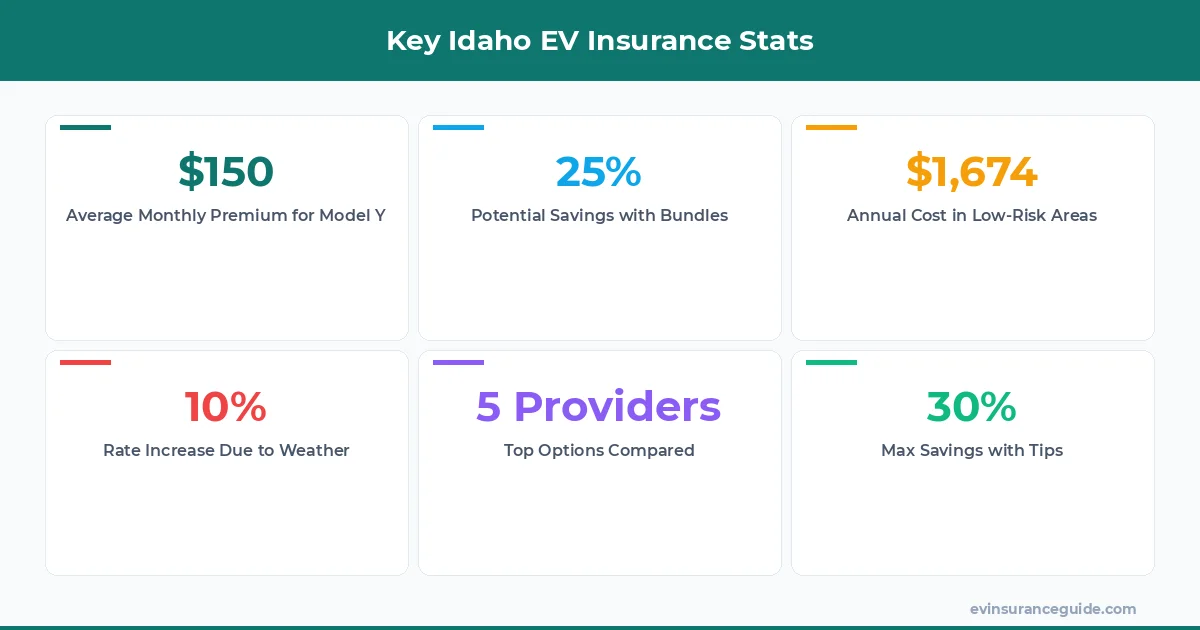 Key Idaho EV Insurance Stats