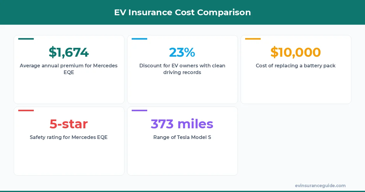 EV Insurance Cost Comparison