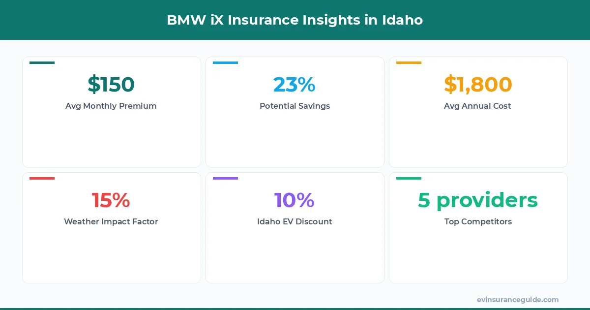 BMW iX Insurance Insights in Idaho