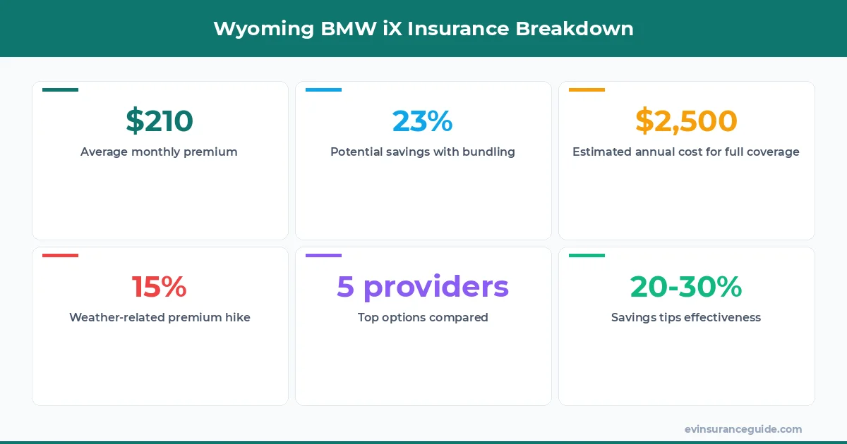 Wyoming BMW iX Insurance Breakdown