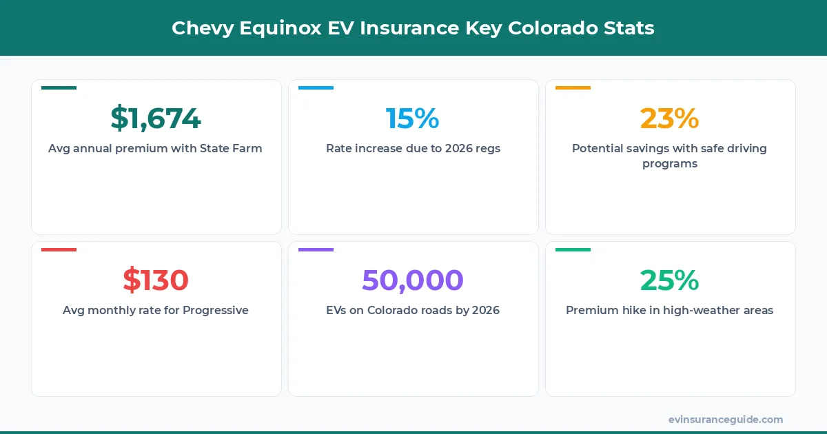 Chevy Equinox EV Insurance Key Colorado Stats