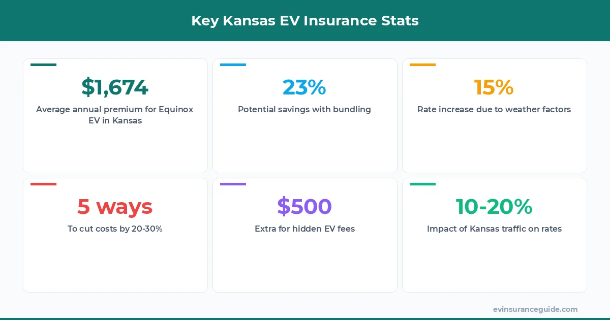 Key Kansas EV Insurance Stats