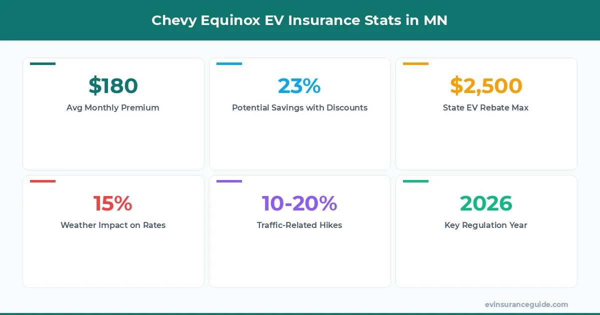 Chevy Equinox EV Insurance Stats in MN