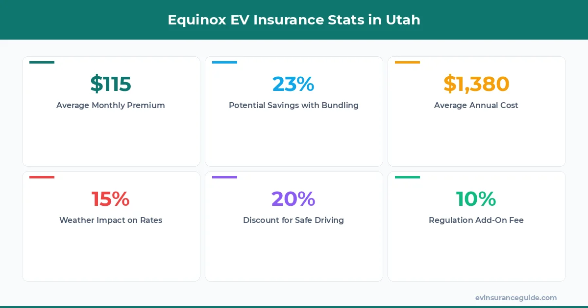 Equinox EV Insurance Stats in Utah
