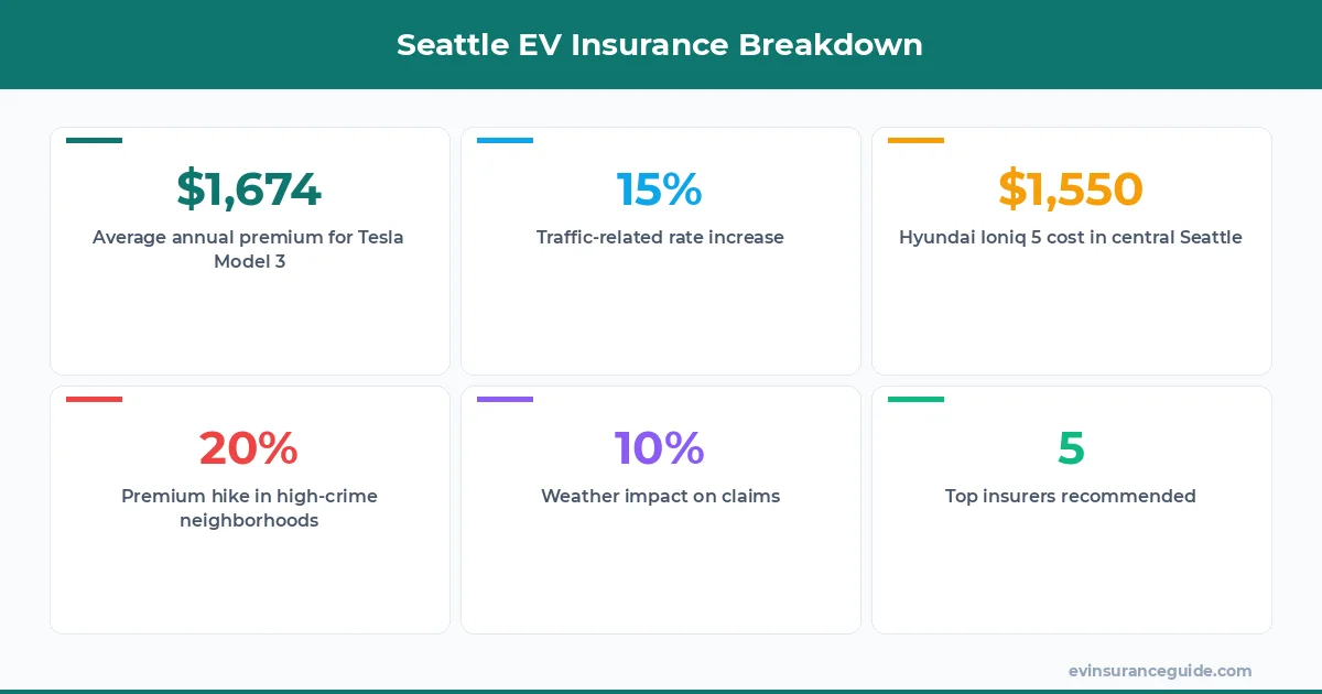 Seattle EV Insurance Breakdown