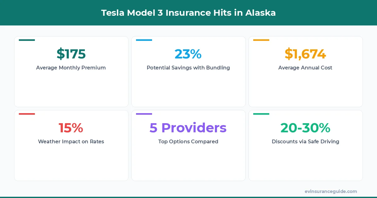Tesla Model 3 Insurance Hits in Alaska