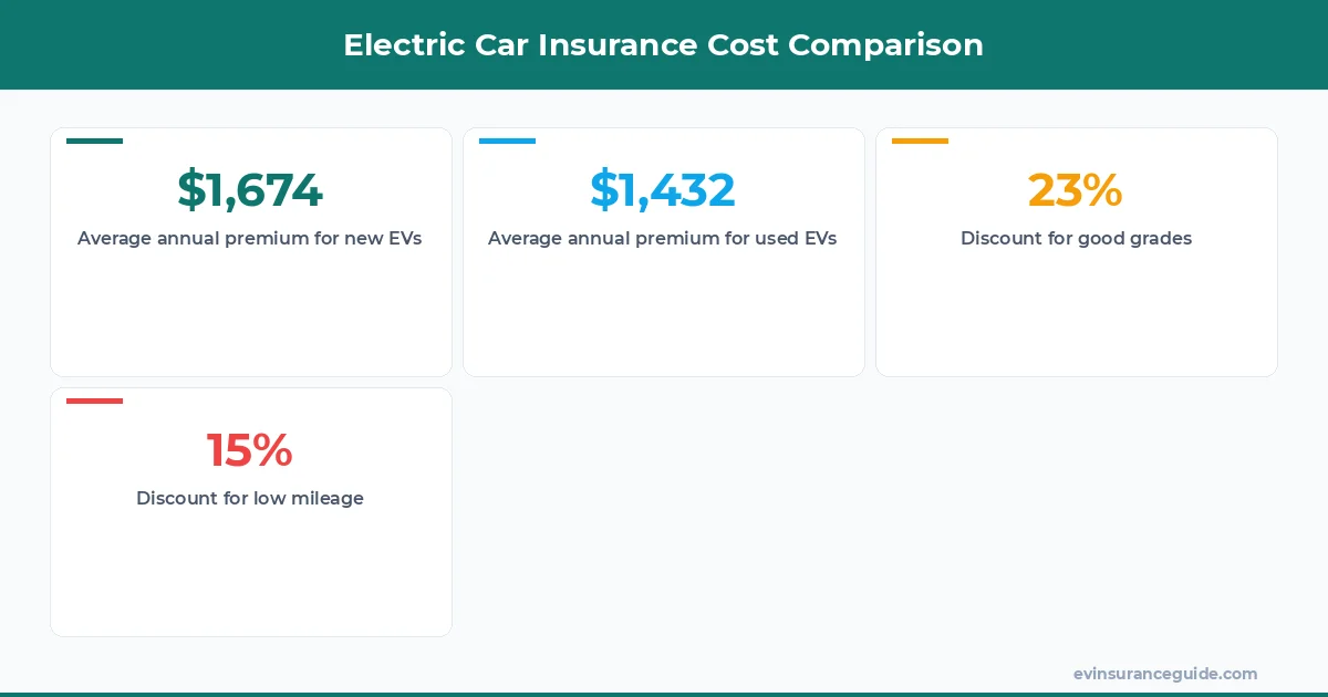 Electric Car Insurance Cost Comparison