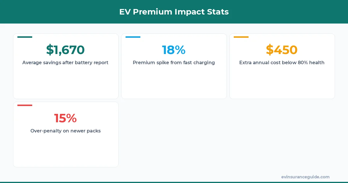 EV Premium Impact Stats